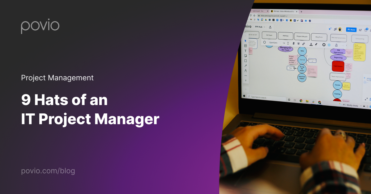 9 hats of an IT Project Manager